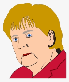 Cartoon Angela Merkel Transparent, HD Png Download, Free Download