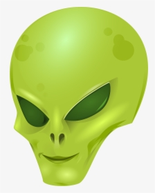 Alien, Martian, Cosmic, Face, Green, Head - Alien Head Png, Transparent Png, Free Download