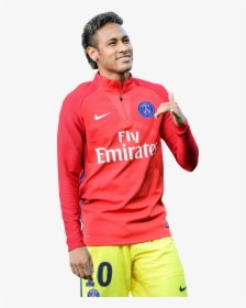 Neymar Png Psg Red Yellow - Neymar Jr Png Psg, Transparent Png, Free Download
