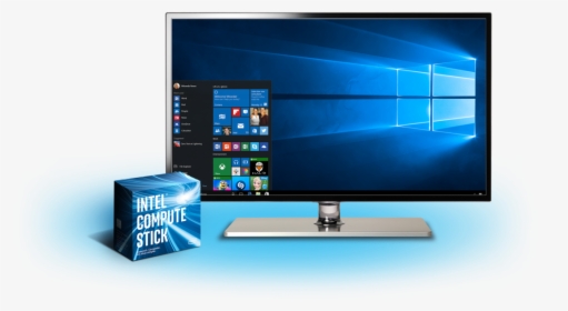 Intel Compute Stick Pc Pop It Out Of The Box - Huawei Matebook D Laptop, HD Png Download, Free Download