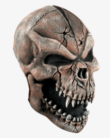Cracked Monster Skull Mask - Monster Skulls, HD Png Download, Free Download