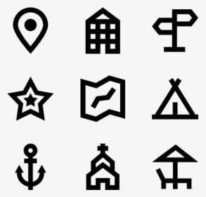 Easy Vector Travel Symbol - Icon Travel Vector Png Transparent, Png Download, Free Download