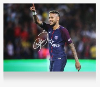Signed Picture Of Neymar, HD Png Download, Free Download