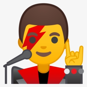 Download Svg Download Png - Singer Emoji, Transparent Png, Free Download
