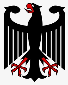 Eagle Clipart Logo Germany Coat Of Arms - Germany Flag Symbol, HD Png Download, Free Download