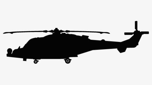 Wildcat New S-b - Black British Military Helicopters, HD Png Download, Free Download