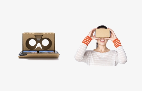 How Google Cardboard Works - Google Cardboard, HD Png Download, Free Download