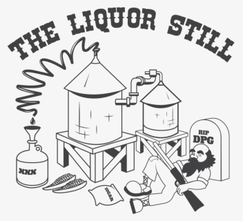 The Liquor Still Rework Final - Cartoon, HD Png Download, Free Download