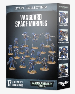 Start Collecting Vanguard Space Marines Image - Start Collecting Vanguard Space Marines, HD Png Download, Free Download