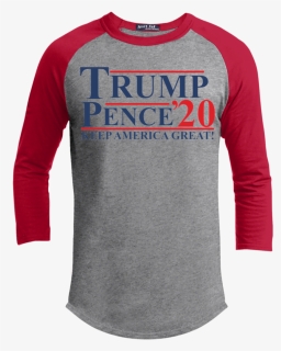 Trump Pence 2020 Sporty T-shirt, HD Png Download, Free Download