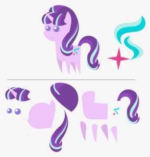 Mlp Starlight Glimmer Color Guide, HD Png Download, Free Download