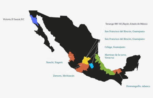 Mexico Map Vector, HD Png Download, Free Download
