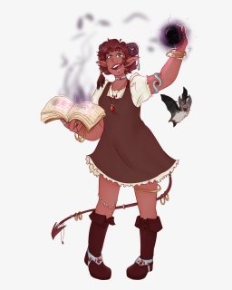 Necromancer Png , Png Download - Tiefling Oc, Transparent Png, Free Download