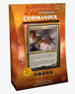 Draconic Domination - Ur Dragon Commander Deck, HD Png Download, Free Download