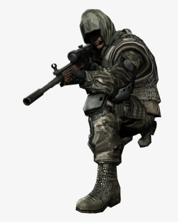 Black Ops 2 Soldier Png Download - Resident Evil Operation Raccoon City Figure, Transparent Png, Free Download