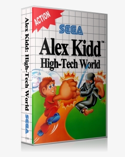 Alex Kidd High Tech World Eu Sega Master System Replacement - Alex Kidd High Tech World, HD Png Download, Free Download