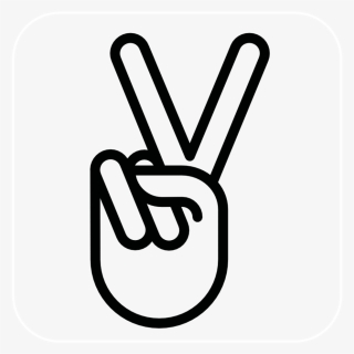 Peace Sign No Background, HD Png Download, Free Download