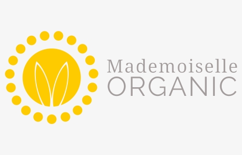 Mademoiselle Organic Logo White - Circle, HD Png Download, Free Download