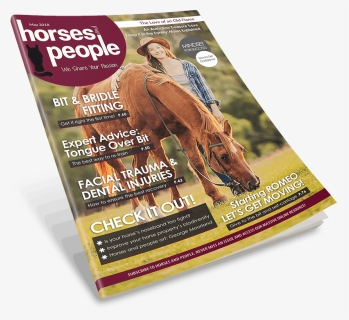 Horses And People Magazine May 2018 Issue 3d Cover - Companion Dog, HD Png Download, Free Download