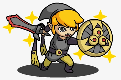 Drawing Link Super Smash Bros - Legend Of Zelda Aegislash, HD Png Download, Free Download