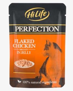 Hilife Perfection Flaked Chicken Breast In Jelly 70g - Hi Life Dog Food, HD Png Download, Free Download