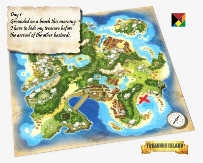Pirate Map Png, Transparent Png, Free Download