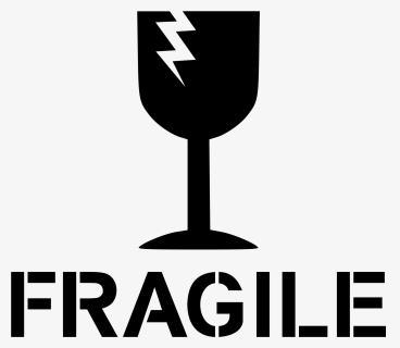 Fragile Sign Clip Arts - Fragile Sign, HD Png Download, Free Download