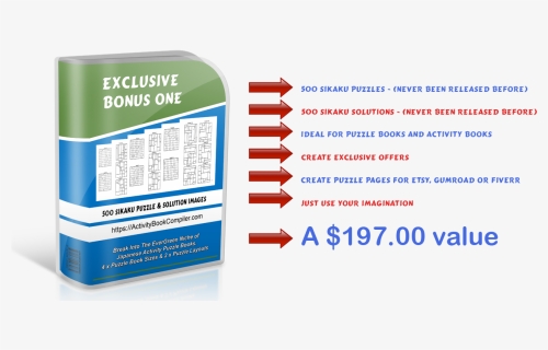 Exclusive Bonus One 500 Sudoku Puzzles With Solutions - Add To Cart Psd, HD Png Download, Free Download