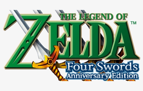 3ds Logo Png , Png Download - Legend Of Zelda Four Swords Anniversary Edition Qr, Transparent Png, Free Download