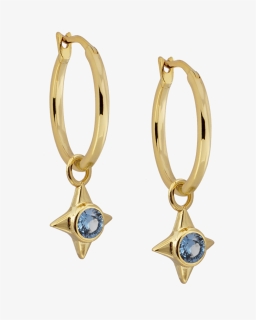 Golden Hoop With Aqua Star, HD Png Download, Free Download