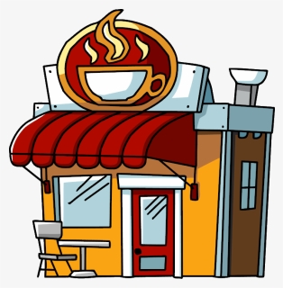 Coffee Shop - Coffee Shop Clipart, HD Png Download, Free Download