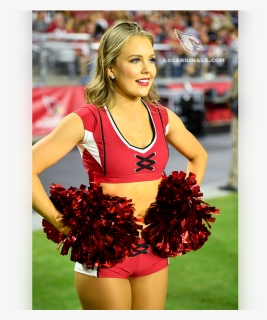 Images Of The Cardinals Cheerleaders During The Second - Cheerleading, HD Png Download, Free Download