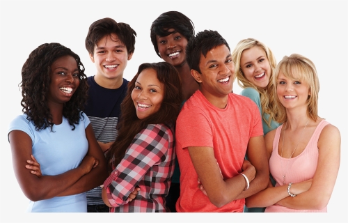 Group Of Teens Png , Png Download - Group Of Diverse People, Transparent Png, Free Download