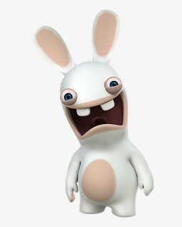 #rabbid #freetoedit - White Bunnies From Nickelodeon, HD Png Download, Free Download