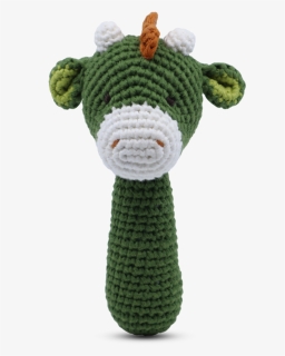 Dino Shaker Rattle - Crochet, HD Png Download, Free Download