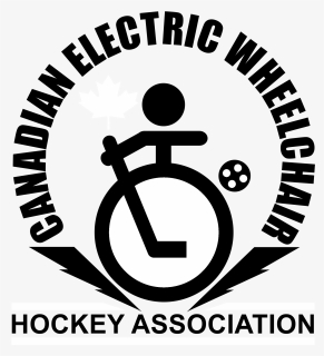 Canadian Electric Wheelchair Hockey Association Logo - Canadian Electric Wheelchair Hockey Association, HD Png Download, Free Download