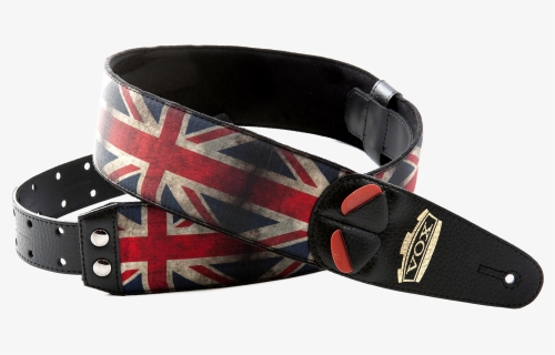 Vox Union Jack Mojo Leather Strap"  Class="productinfo - Right On Guitar Straps, HD Png Download, Free Download