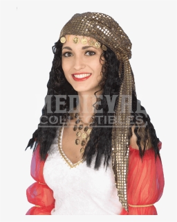 Wig With Scarf, HD Png Download, Free Download