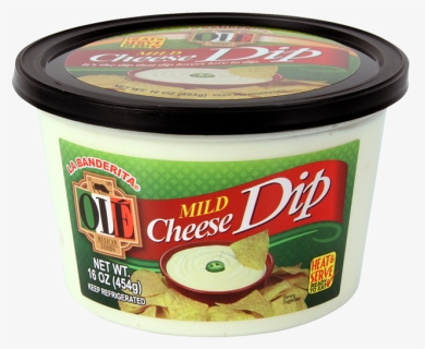 Mild Queso Dip 16oz - Ice Cream, HD Png Download, Free Download