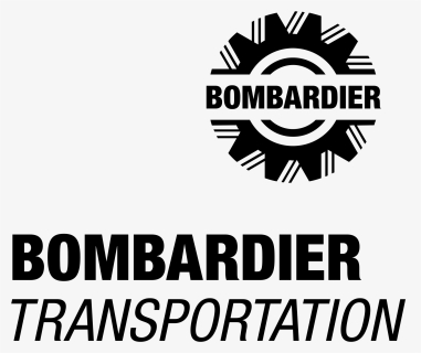 Bombardier Transportation 01 Logo Black And White - Bombardier Transportation Bombardier Logo, HD Png Download, Free Download