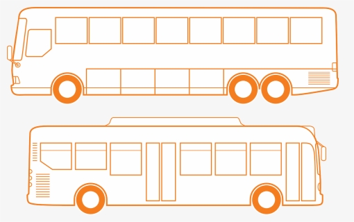 Vector Bus Template, HD Png Download, Free Download