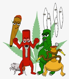 Mad Drawing Stoner - Stoners High Cartoon Characters, HD Png Download, Free Download