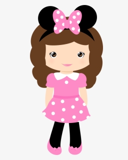 Mouse Parties, Mickey Minnie Mouse, Girl Clipart, Cute - Animation Happy Birthday Wishes, HD Png Download, Free Download
