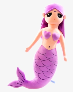 Dawa Cute Mermaid Doll Plush Toy Doll Dolls Little - Doll, HD Png Download, Free Download