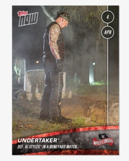 Undertaker Vs Aj Styles Boneyard Match, HD Png Download, Free Download