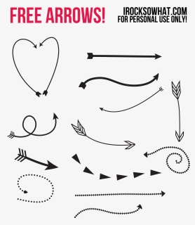 Curly Arrow Png, Transparent Png, Free Download