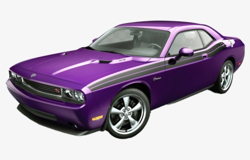Dodge Challenger Png Free Download - 2020 Dodge Challenger Purple, Transparent Png, Free Download