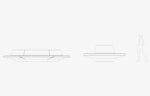 Drawing Lido Planters Contemporary Bellitalia - Sketch, HD Png Download, Free Download