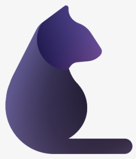 Logo Minimalist Cat Png, Transparent Png, Free Download