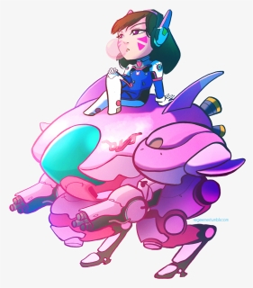 Overwatch Hype D - Cartoon, HD Png Download, Free Download